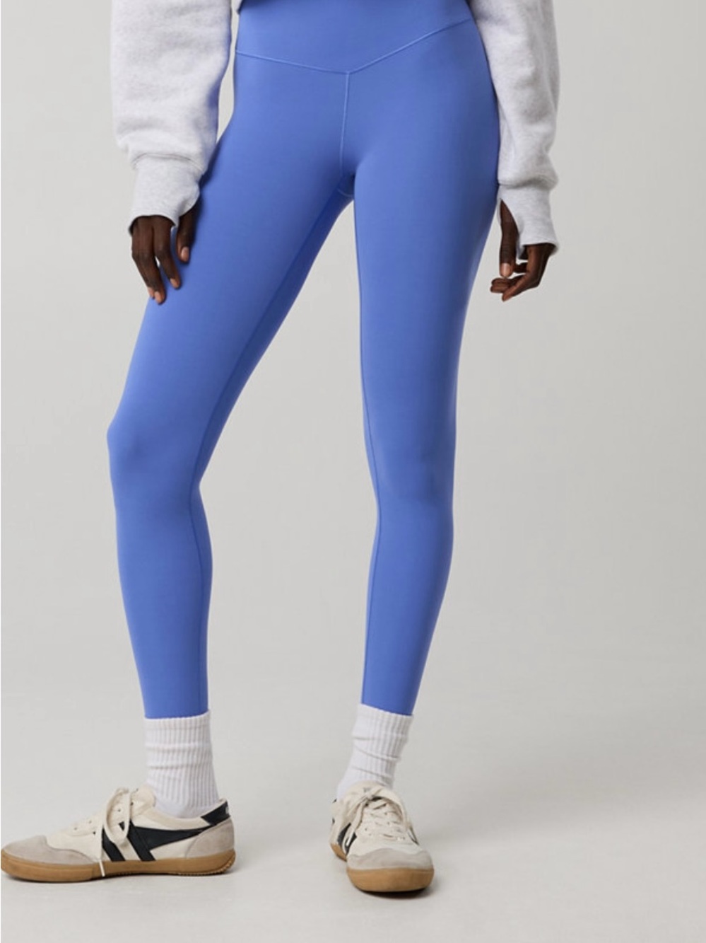 aerie High-Rise Leggings in Periwinkle